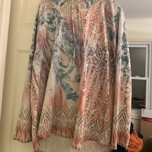 Chico’s hooded pullover